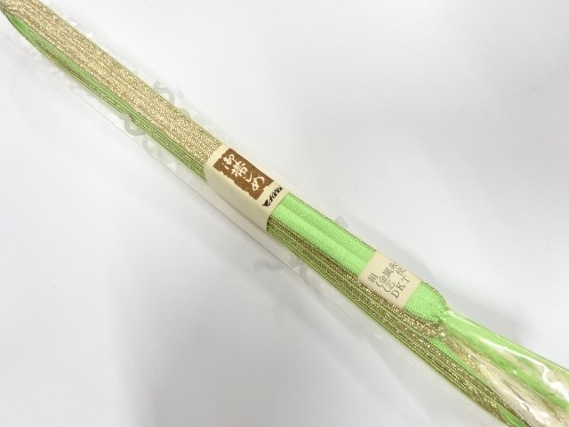 JAPANESE KIMONO / UNUSED HAND-TIED OBIJIME